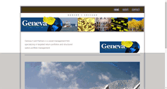 Desktop Screenshot of genevafundpartners.com